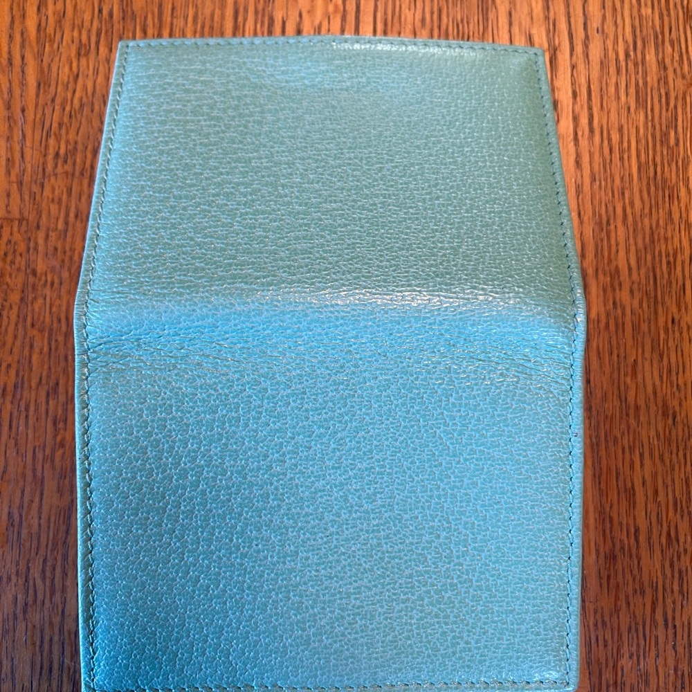 Tiffany & Co. Blue Wallet - Picture 4 of 14